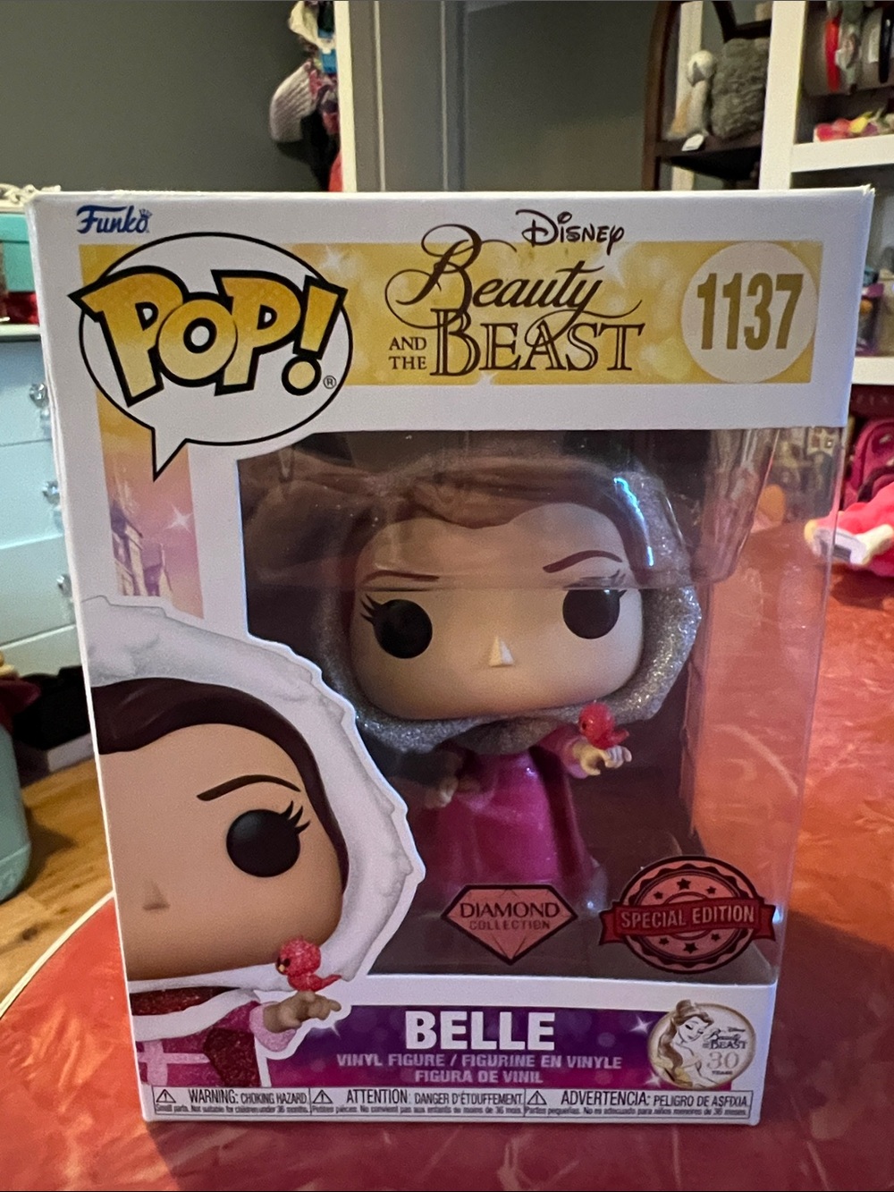 Funko Pop Vinyl: Disney Diamond Collection Special Edition Belle